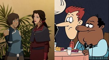 A Lenda de Korra (Foto: Reprodução /Twitter) e The Loud House (Foto: Reprodução via IMDb)