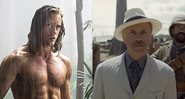 Montagem com cenas de A Lenda de Tarzan (Foto: Reprodução)