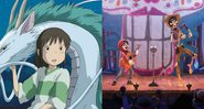 A Viagem de Chihiro (Foto: Reprodução/Studio Ghibli) e Viva - A Vida é Uma Festa (Foto: Reprodução /Twitter)