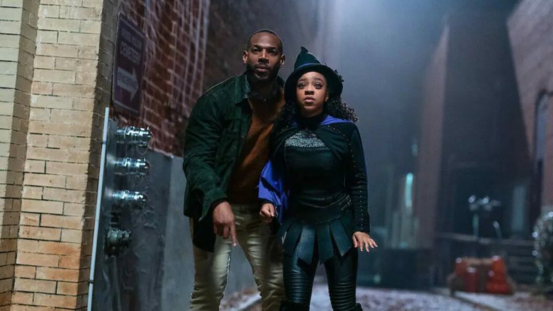 Marlon Wayans e Priah Ferguson na produção (Foto: Reprodução / Netflix)