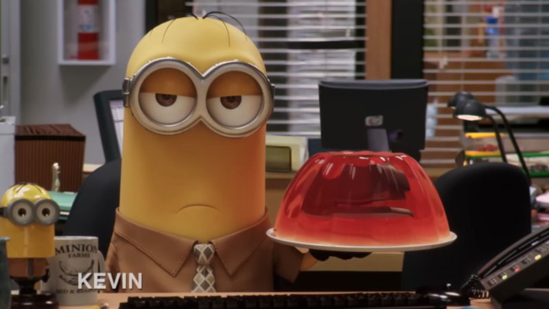 Abertura de The Office com Minions (Foto: Reprodução / YouTube)