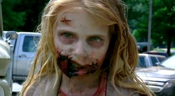 Addy Miller em The Walking Dead em 2010 (Foto: Reprodução)