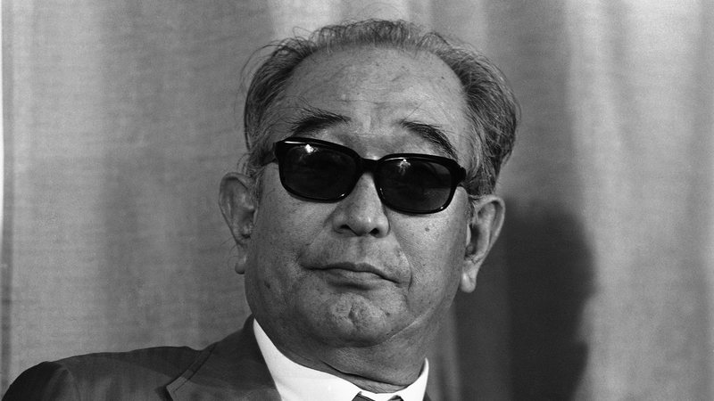 Akira Kurosawa no Festival de Cannes em 1980 (Foto:AP Photo/Levy)