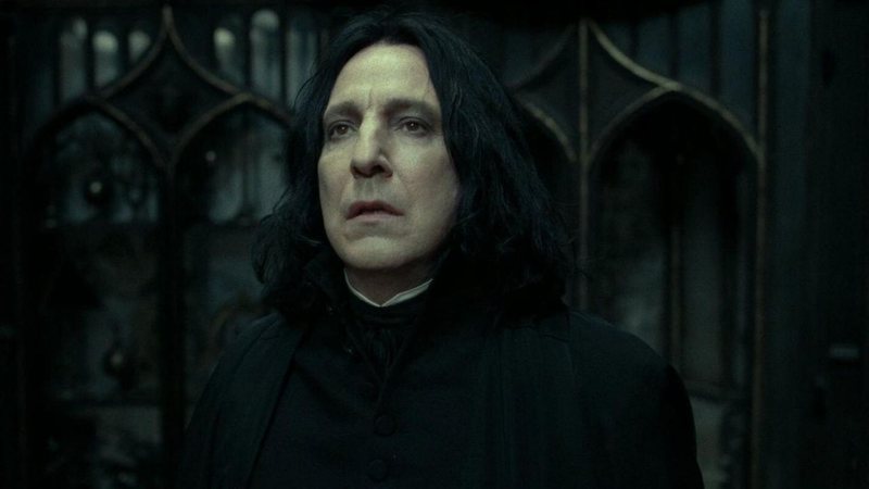 Alan Rickman como Severo Snape (foto: reprodução Warner)