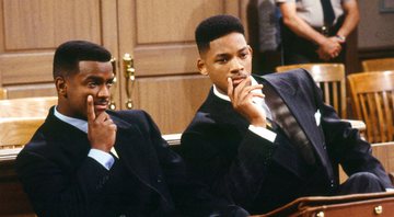 Alfonso Ribeiro e Will Smith em Um Maluco no Pedaço (Reprodução/NBC)