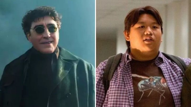 Alfred Molina como Doutor Octopus em Homem-Aranha: Sem Volta Para Casa (Foto: Reprodução/YouTube) | Jacob Batalon como Ned (Foto: Reprodução)