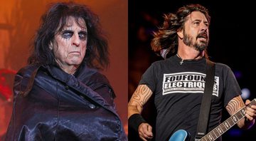 Alice Cooper (Foto: Action Press/Rex/Shutterstock/AP) | Dave Grohl do Foo Fighters (Foto: Renan Olivetti/ I Hate Flash)