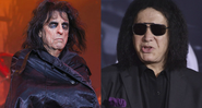 Alice Cooper (Foto: Action Press/Rex/Shutterstock/AP) / Gene Simmons (Foto: Sthanlee B. Mirador/Sipa via AP Images)