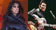 Alice Cooper (Foto: Action Press/Rex/Shutterstock/AP) e Elvis Presley (Foto: Divulgação/NBC)