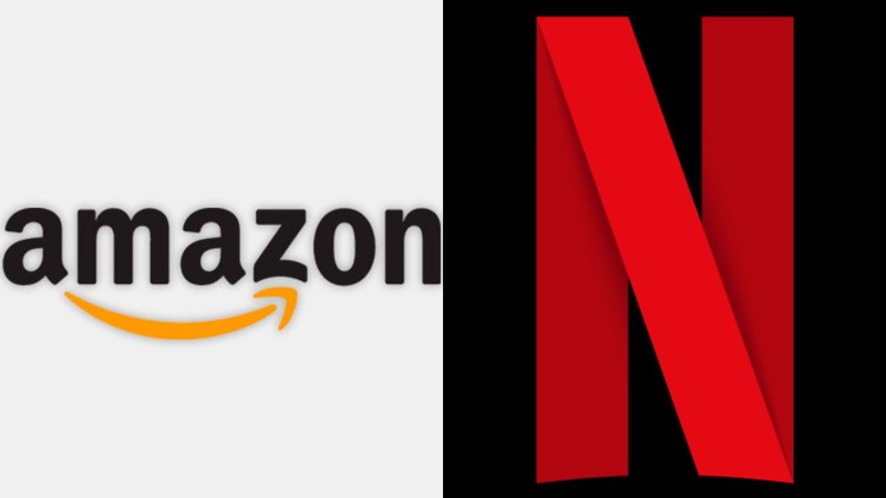 Amazon e Netflix. (Foto: Reprodução).