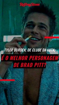 Tyler Durden, de Clube da Luta, é o melhor personagem da carreira de Brad Pitt