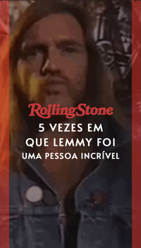 5 vezes em que Lemmy foi uma pessoa incrível