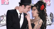 Blake Fielder-Civil e Amy Winehouse em 2007 (Foto:Yui Mok/PA Wire)