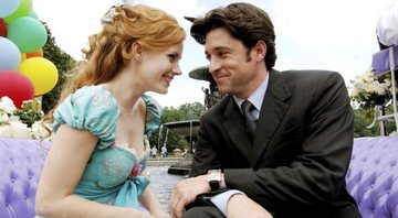 Amy Adams e Patrick Dempsey em Enccantada (Foto: Reprodução)