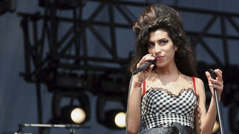 Amy Winehouse no Lollapalooza em 2007 (Foto: Roger Kisby/Getty Images)