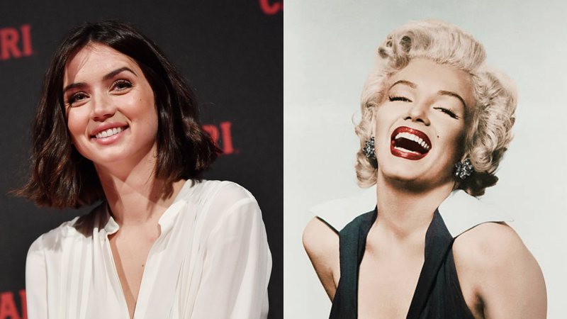 Ana de Armas e Marilyn Monroe (Foto: Getty Images)