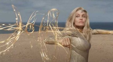 Angelina Jolie em trailer de Eternos (Foto: Reprodução/YouTube)