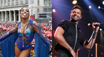 Anitta / Ricky Martin (foto: Getty Images/ Wagner Meier / Mike Windle)