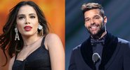 Anitta (Foto: Pedro Fiúza Nur / PhotoSipa USA / AP) e Ricky Martin (Foto: Kevin Winter/Getty Images for LARAS)