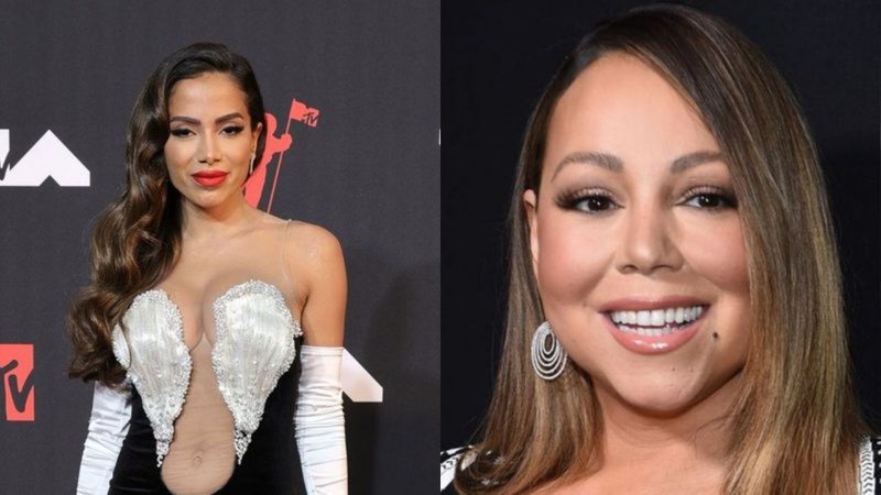 Anitta (Foto: Getty Images) e Mariah Carey (Foto: Jamie McCarthy / Getty Images)