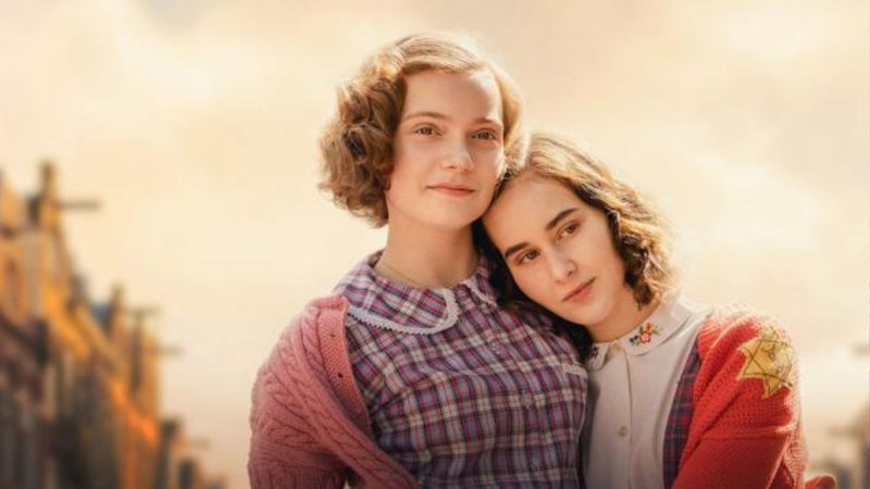 Josephine Arendsen e Aiko Beemsterboer em Anne Frank, Minha Melhor Amiga (Foto: Divulgação/Netflix)