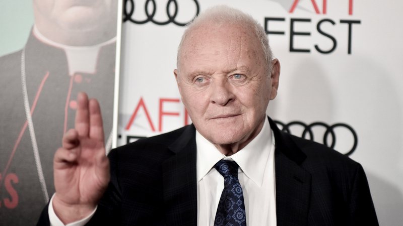 Anthony Hopkins na cerimônia API FEST (foto: Richard Shotwell/ AP)