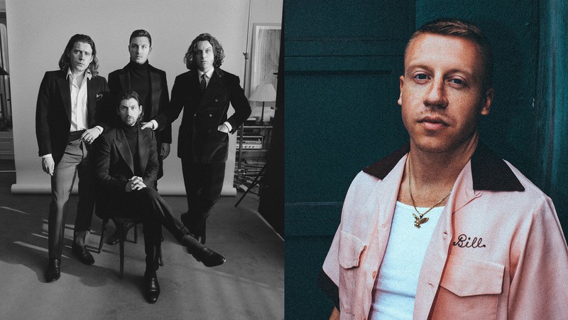 Artic Monkeys e Macklemore (Foto: Divulgação T4F)