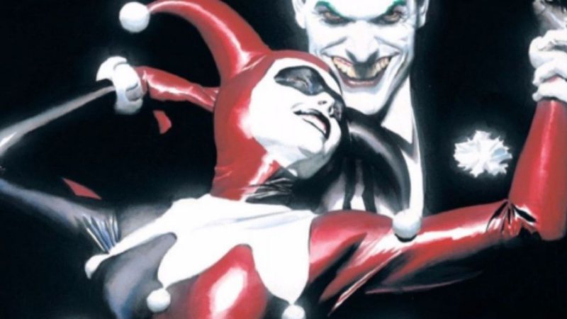 Arlequina e Coringa em HQ de 1999 (Foto: Reprodução/DC Comics)