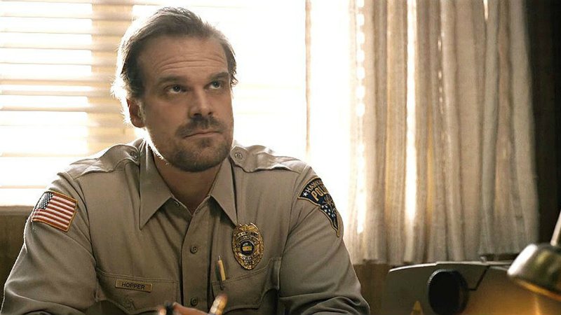 David Harbour. (Foto: Reprodução/Netflix)