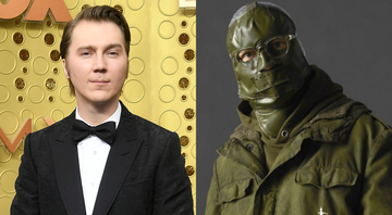 Paul Dano (Foto: Frazer Harrison / Getty Images) | Paul Dano como Charada em The Batman (Foto: Divulgação / Warner)