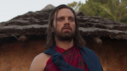 Sebastian Stan em Pantera Negra (Foto: Reprodução / Marvel)