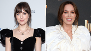 Dakota Johnson (Foto:Miikka Skaffari/Getty Images) │Emily Blunt (Foto: Jesse Grant/Getty Images)