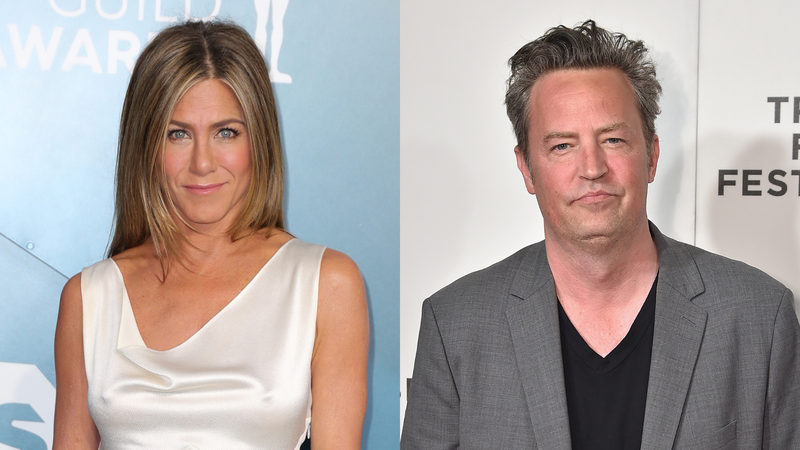 Jennifer Aniston (Foto: Leon Bennett / Getty Images) | Matthew Perry (Foto: Theo Wargo / Getty Images)