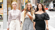 Cynthia Nixon, Sarah Jessica Parker e Kristin Davis em And Just Like That… (Foto: Reprodução)