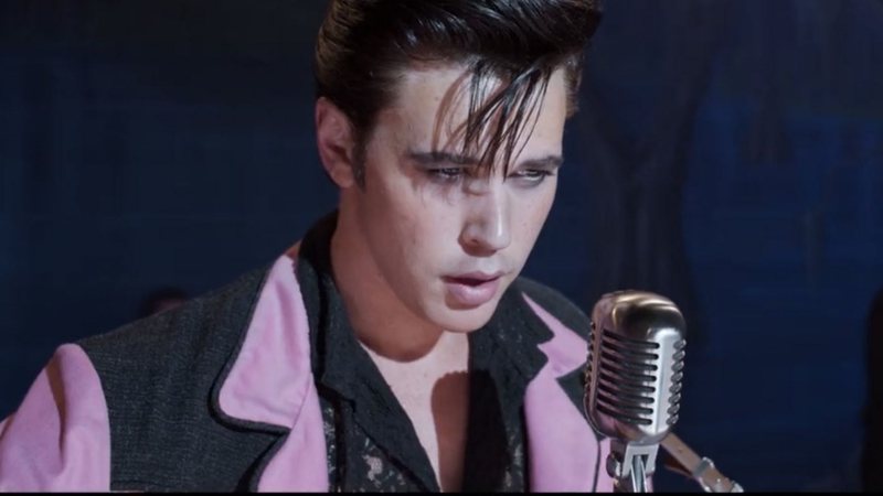 Austin Butler como Elvis (Foto: reprodução)