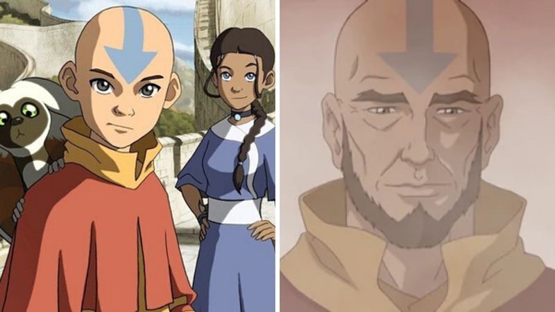 Cenas de A Lenda de Aang e A Lenda de Korra (Foto: Reprodução/Nickelodeon)