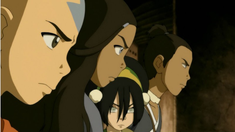 Aang, Katara, Toph e Sokka (Foto: Reprodução)