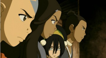 Aang, Katara, Toph e Sokka (Foto: Reprodução)