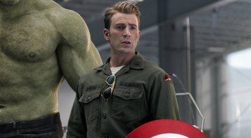 Chris Evans em Vingadores: Ultimato, com o uniforme com referência a Roscoe Simons (Foto: Reprodução/Marvel)