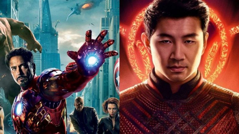 Avengers: Os Vingadores (Foto: Reprodução/ Marvel) e Shang-Chi e a Lenda dos Dez Anéis (Foto: Reprodução / Marvel)