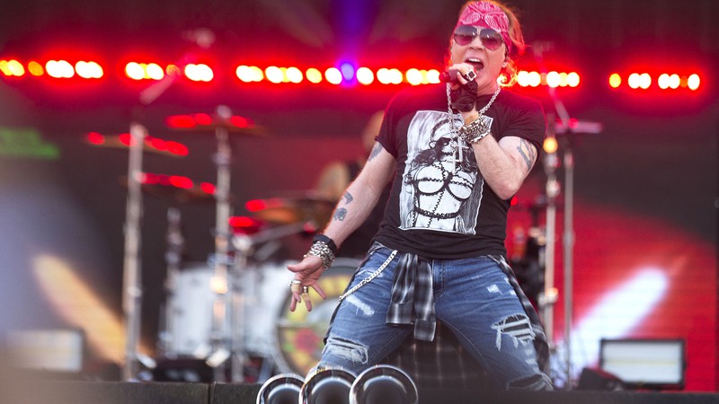 Axl Rose, do Guns N' Roses (Foto: DyD Fotografos / AP Images)