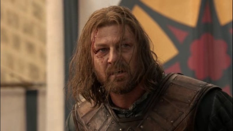 Sean Bean como Ned Stark em Game of Thrones (foto: Reprod. /HBO)