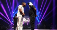 Loaded Lux e Murda Mook na batalha de rap Total Slaughter, realizada em 2014 (Foto: Craig Barritt/Getty Images for Electus Digital/WatchLOUD)