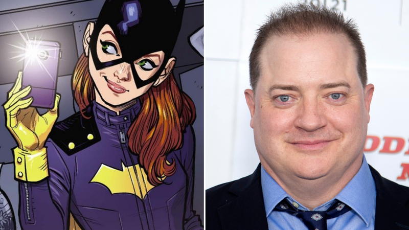 Batgirl (Foto: Reprodução / DC Comics) │Brendan Fraser (Foto: Santiago Felipe / Getty Images)