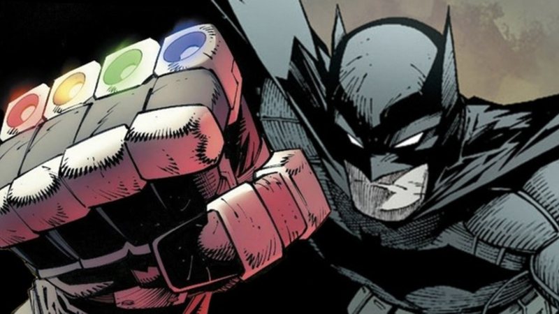 O Batman e a manopla de Kryptonita (foto: reprodução/ DC Comics)