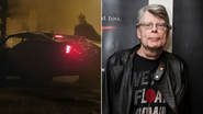 Batmóvel em The Batman (Foto: Reprodução / Twitter) │Stephen King (Foto: Scott Eisen / Getty Images)