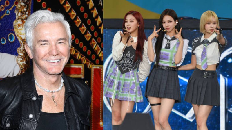 Baz Luhrmann (Foto: Jeremy Chan/ Getty Images) e BLACKPINK (Foto: NDZ/ Getty Images)