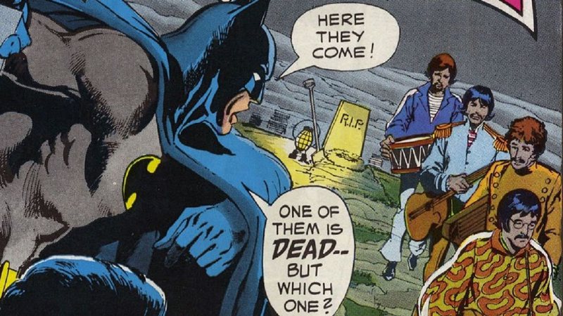 Beatles em Batman (Foto: Reprodução / DC Comics)