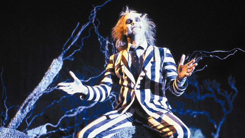 Michael Keaton em Beetlejuice (Foto:Reprodução)