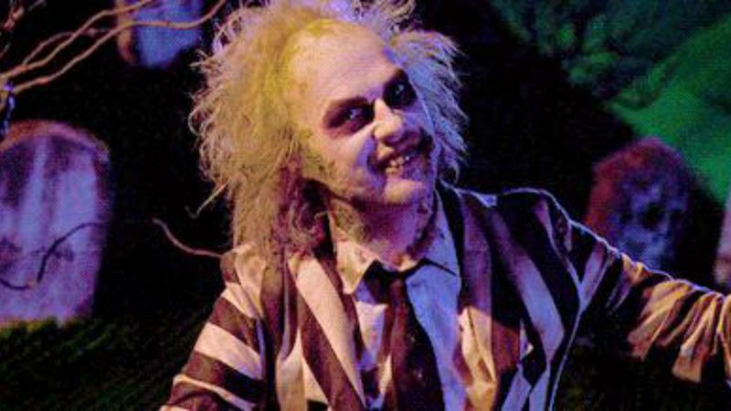 Michael Keaton em Beetlejuice (Foto: IMDB / Reprodução)